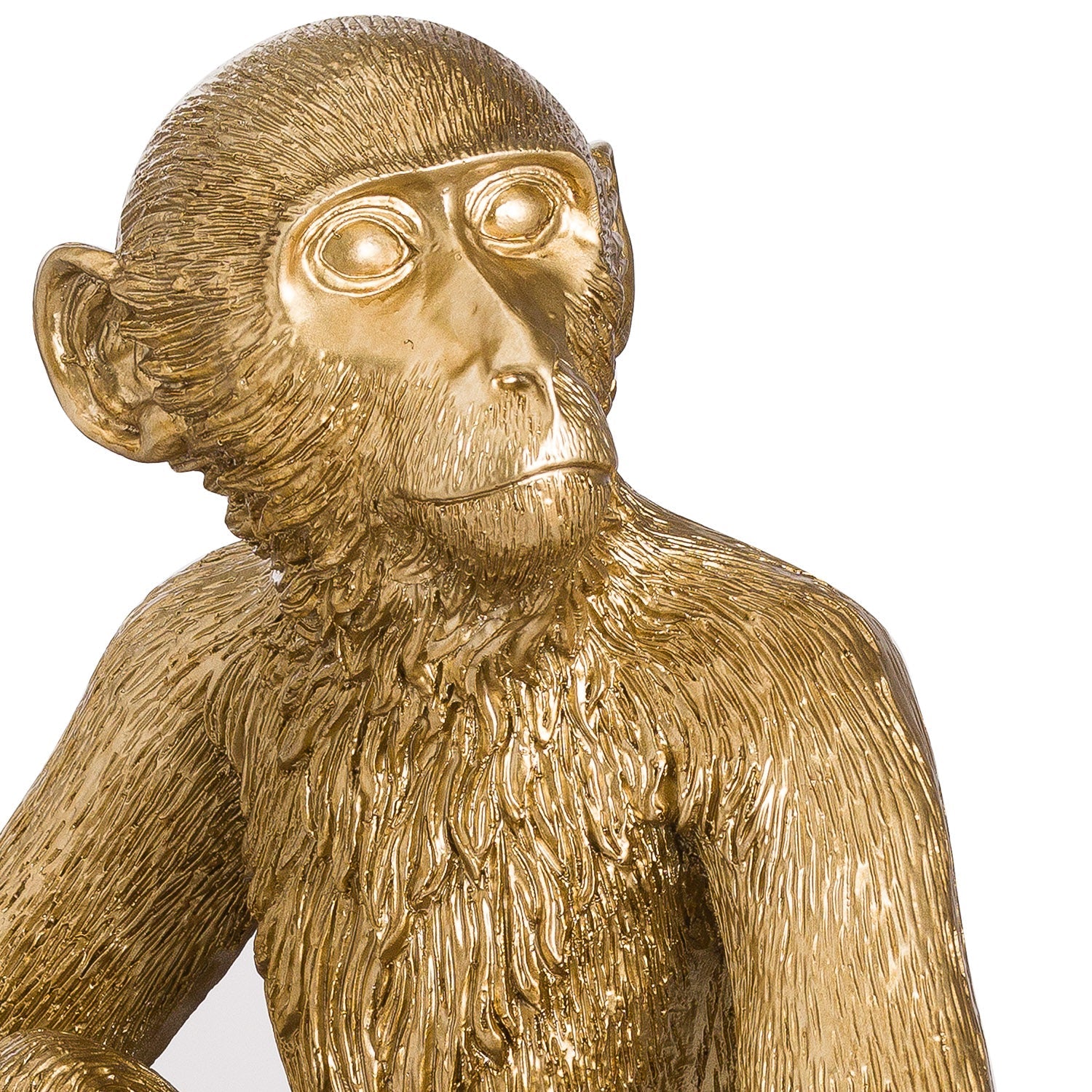George the Monkey Gold Table Lamp